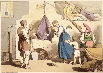 Isba, etched by the Artist, published 1803